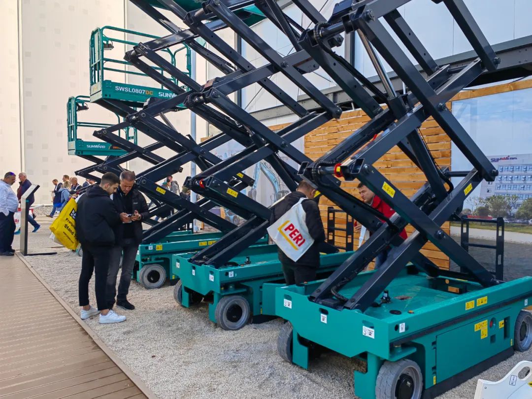 Bauma 2022 | 首次亮相,山河智能高空机械受热捧