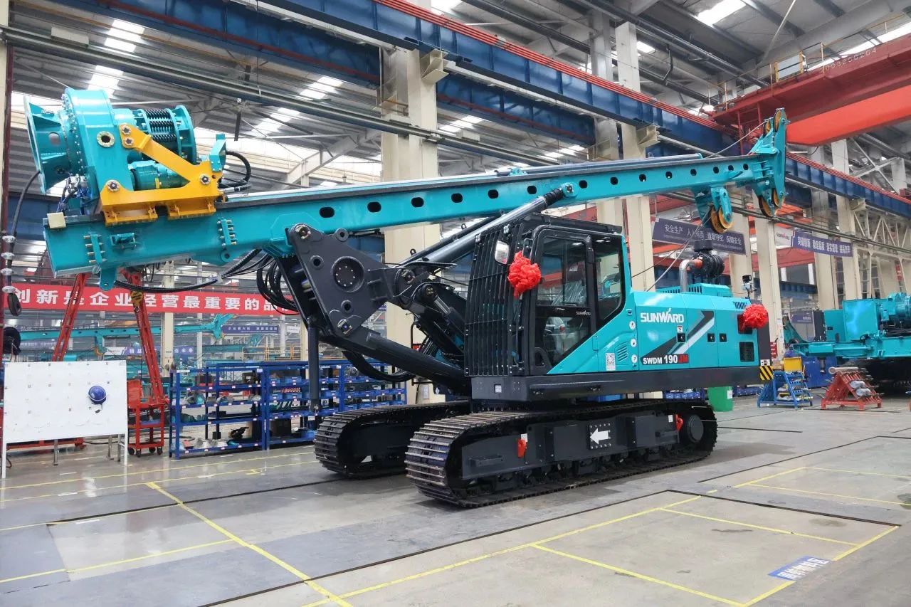 持续火热交付!山河智能SWDM190JN旋挖钻机备受全国各地客户青睐