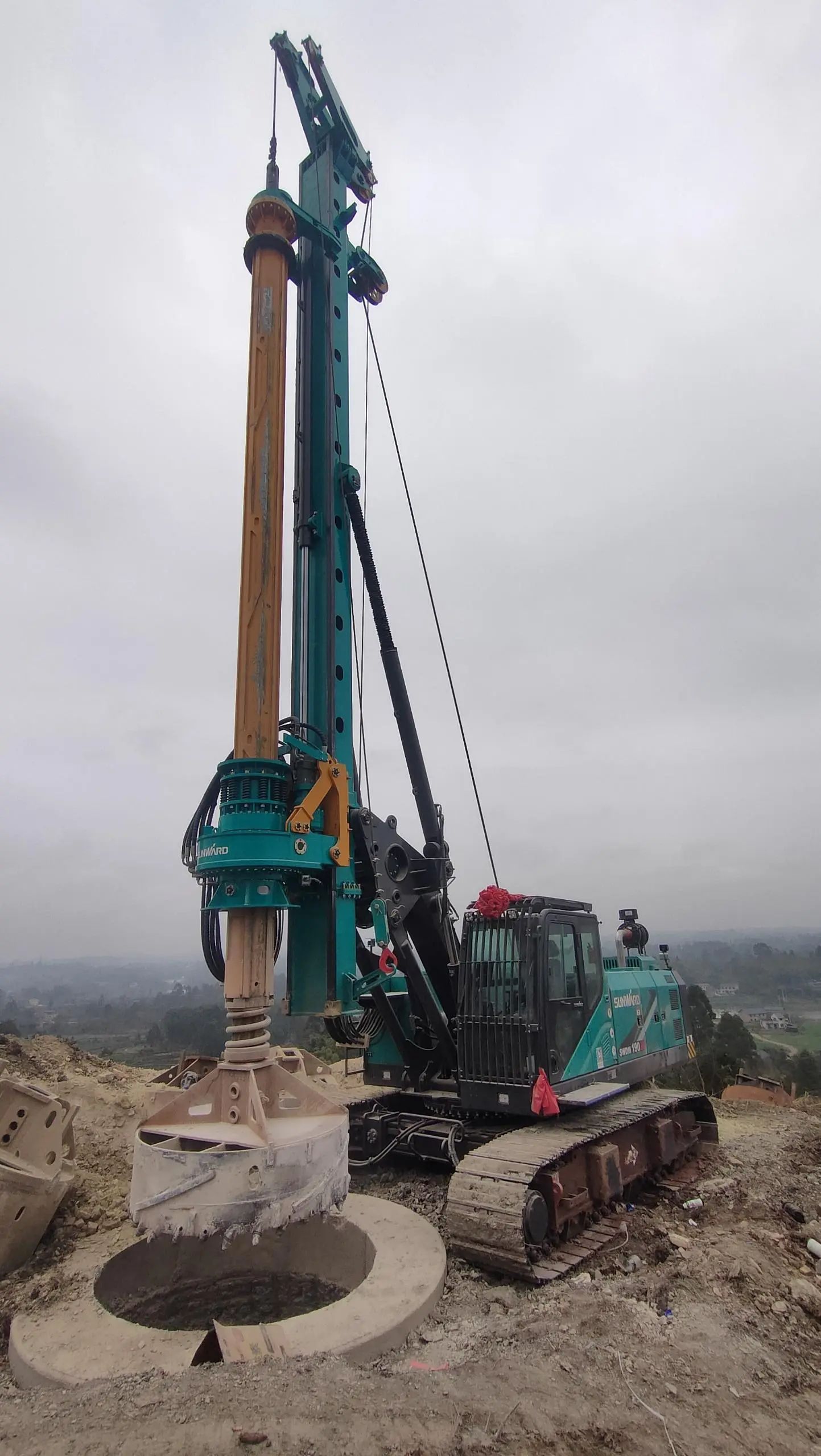 持续火热交付!山河智能SWDM190JN旋挖钻机备受全国各地客户青睐