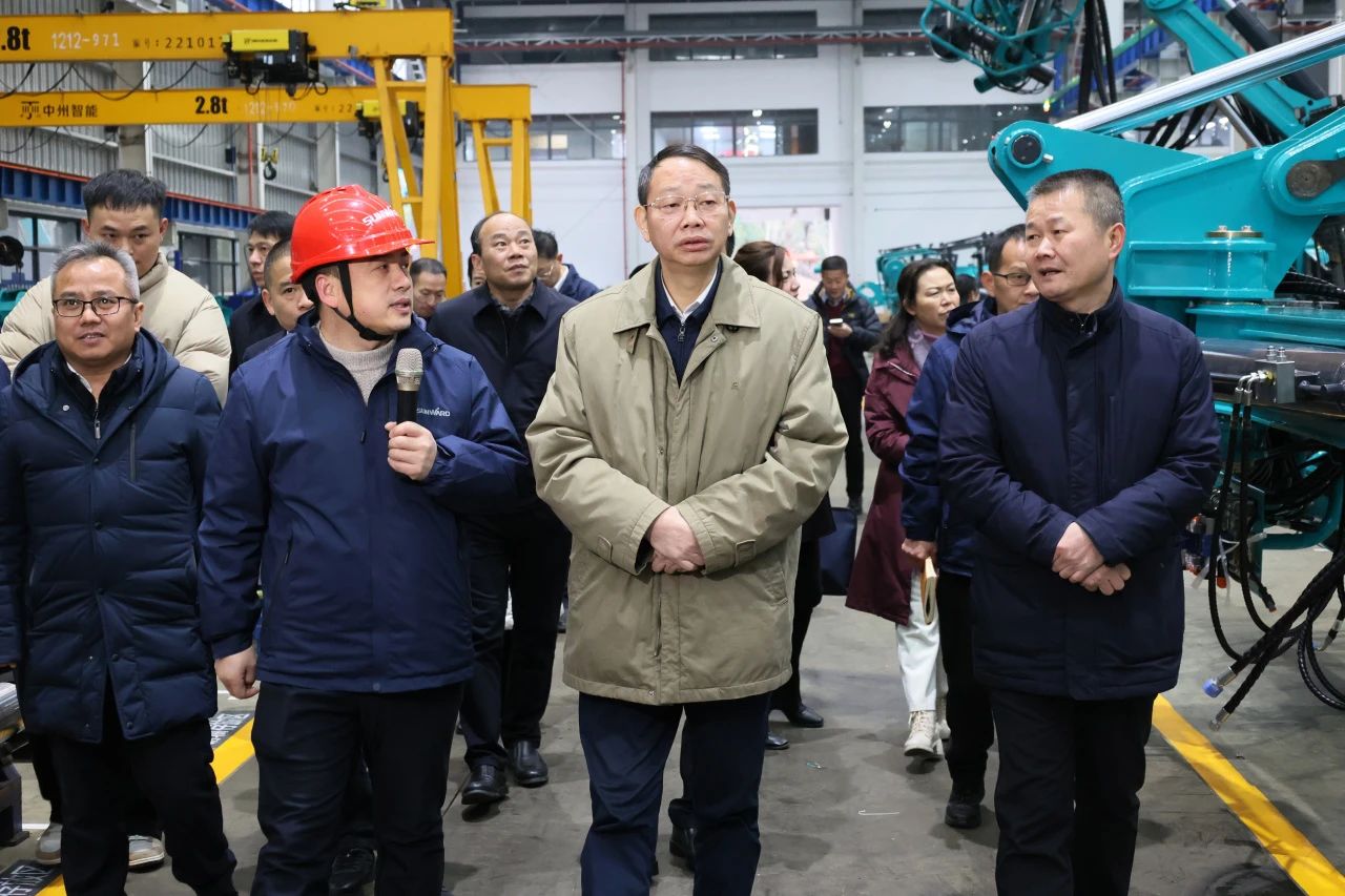 文树勋带队走访调研山河智能