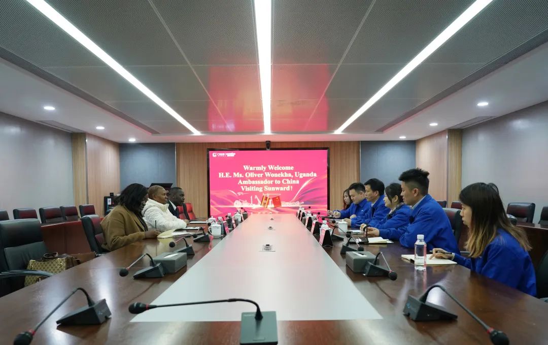 乌干达驻华大使到访山河智能