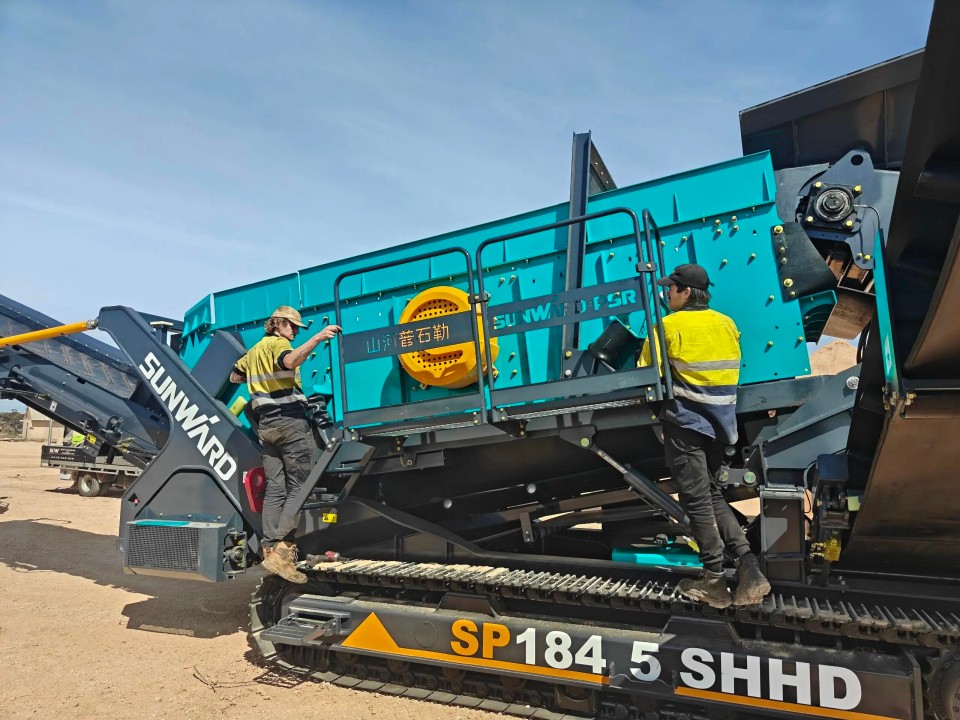 高效环保深受认可！山河智能破碎筛分设备首进澳洲市场