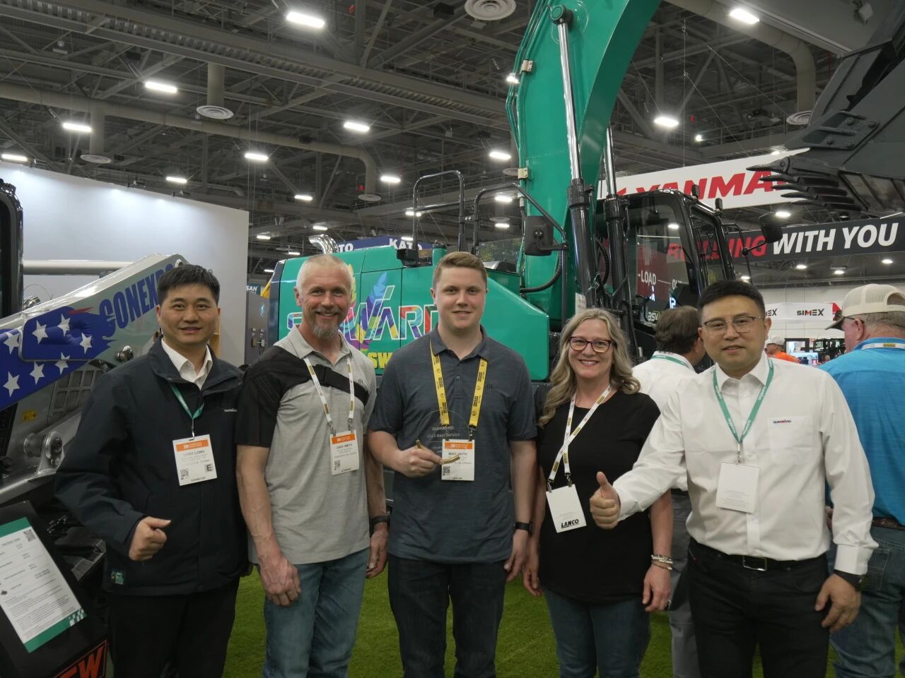 山河智能闪耀2026美国拉展，新品首发引关注